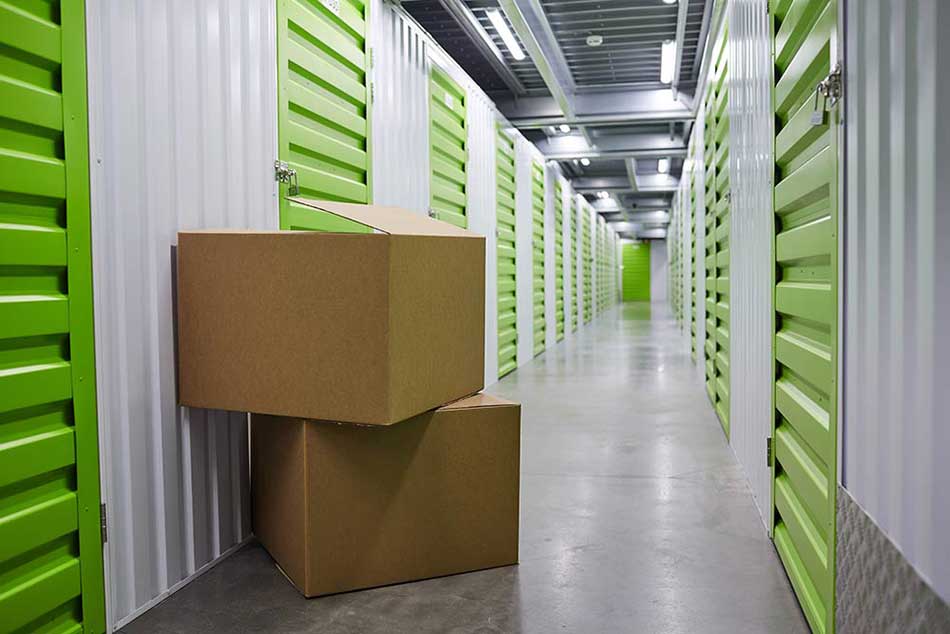 Business and commercial storage units at Ark Self Storage in Macon, GA